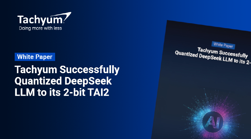 Tachyum Radically Cuts the Cost of DeepSeek by Quantizing it to 2-bits